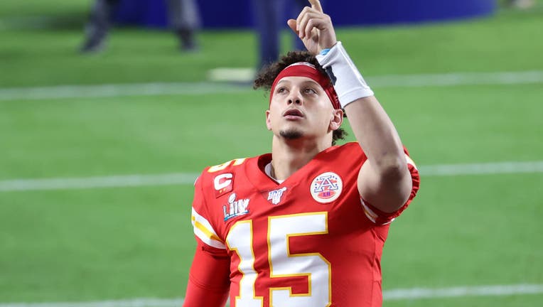 patrick mahomes college jersey number