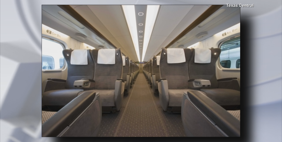 Company gives first look at design of Texas high-speed train