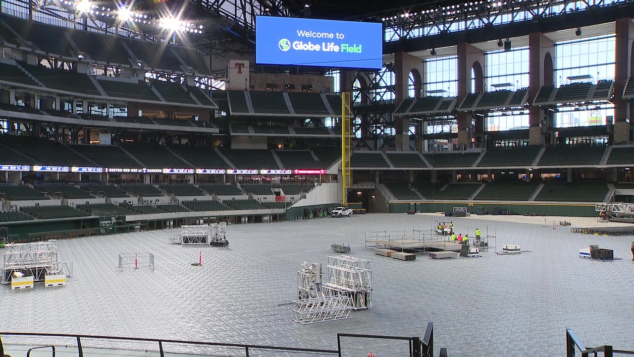 First events at Globe Life Field will continue as planned, organizers say
