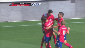 FC Dallas ties Impact on Pepi's stoppage time goal