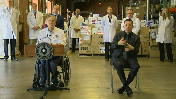 Gov. Greg Abbott says more medical supplies headed to Texas hospitals