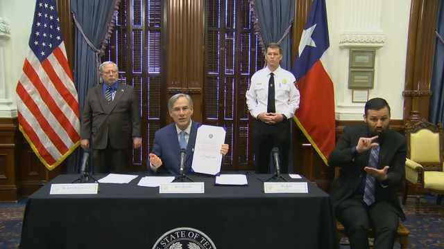 Texas Gov. Greg Abbott issues new executive orders to help medical facilities during COVID-19 outbreak