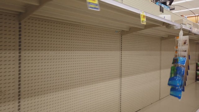 Gov. Abbott warns against hoarding toiletries, food amid coronavirus fears