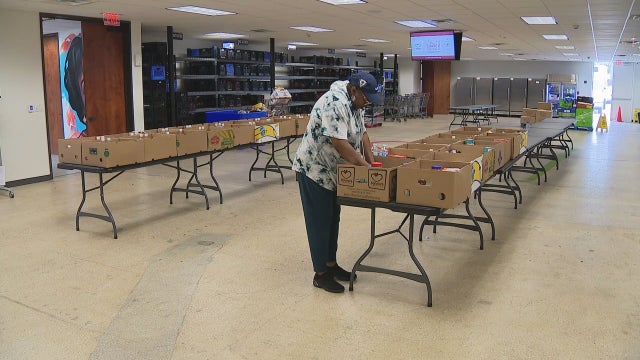 North Texas food pantries seeing drop in donations during coronavirus outbreak