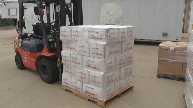 Texas Baptist Men donating medical masks, protective body suits to Texas Emergency Management