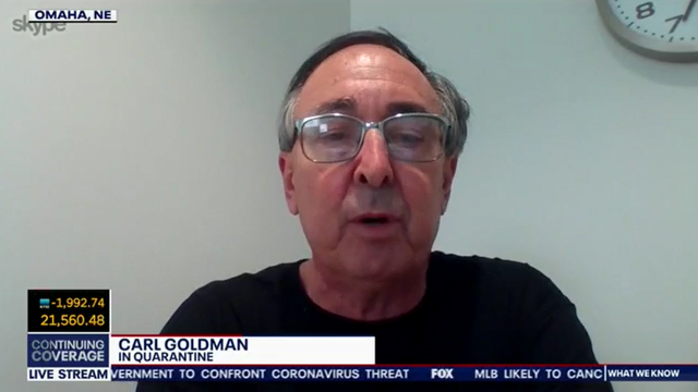 Man quarantined on cruise ship in February 'can't seem to get rid of the coronavirus'