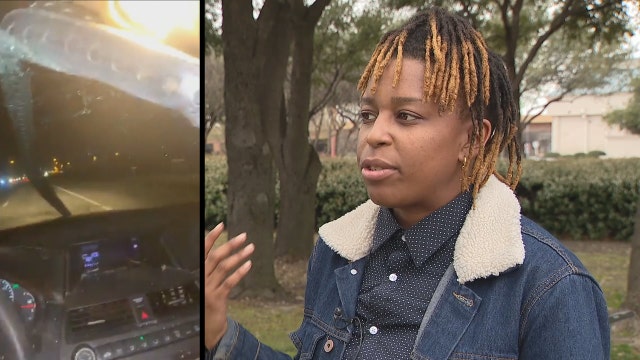 Dallas woman nearly dies after pole crashes through windshield on Interstate 30