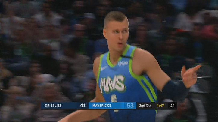 MAV Vs Spurs Watch Live Fox Sports Porzingis Doncic lead Mavericks past Grizzlies 121 96 