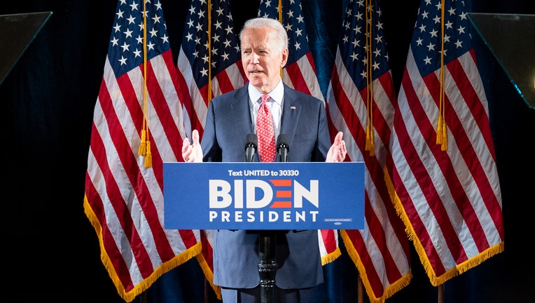 Joe Biden Talks About the Coronavirus in Washington, US