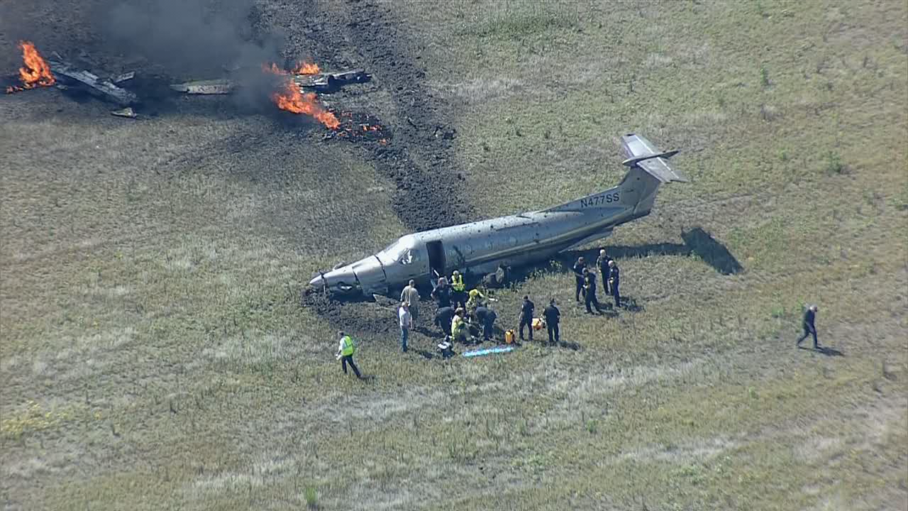 Single-engine Plane Crashes Near Mesquite Shortly After Take Off From ...