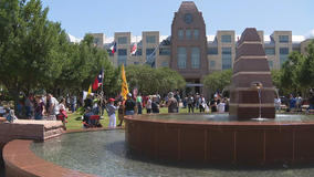 Open Texas rally held in Frisco, as Dallas salon again opens for business despite COVID-19 order