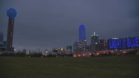 North Texans ‘Light It Blue’ to show support for essential workers