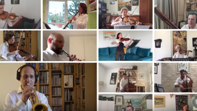 Israel Philharmonic musicians perform Passover medley in quarantine