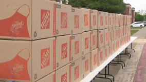 North Texas churches continue giving away meals to families in need due to COVID-19 pandemic