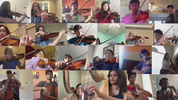 Frisco orchestra students bringing hope with virtual performance of 'See You Again'