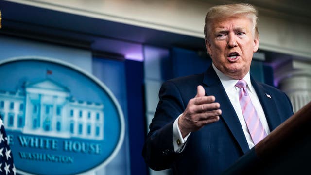 Trump reverses course on power to 'reopen' states amid virus