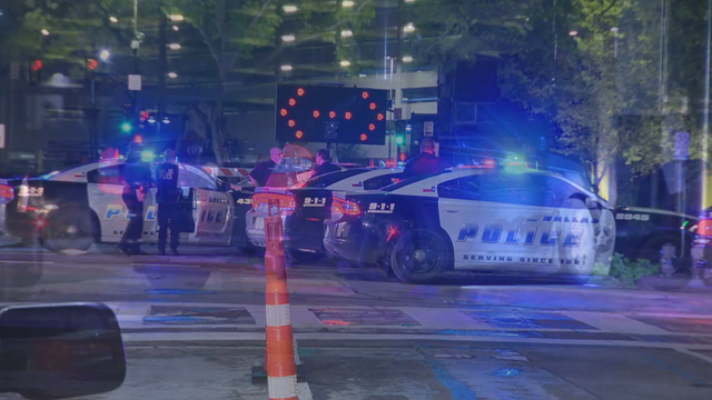 Driver in stolen vehicle leads police on chase, before crashing in Downtown Dallas