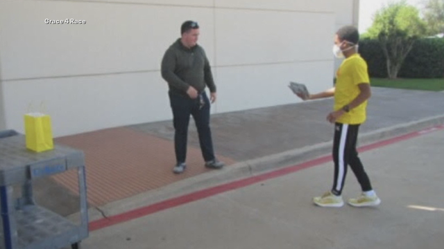 North Texas teen spent his Good Friday handing out face masks to help keep people safe during COVID-19 pandemic