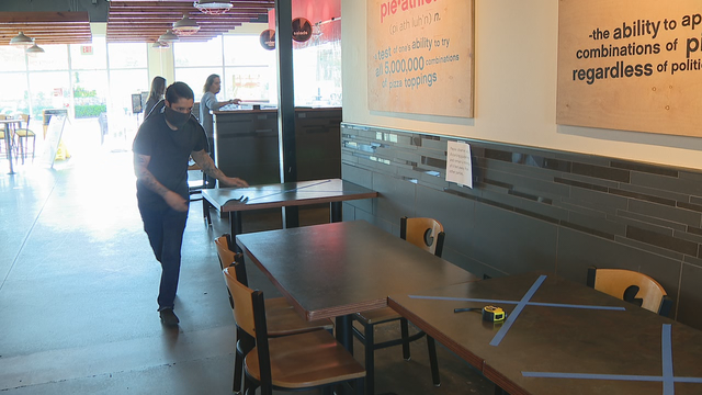 Restaurants across North Texas getting ready to partially reopen for in-person dining on Friday