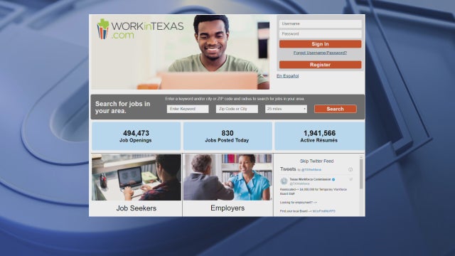 Gov. Abbott announces website listing nearly 500K job openings for Texans