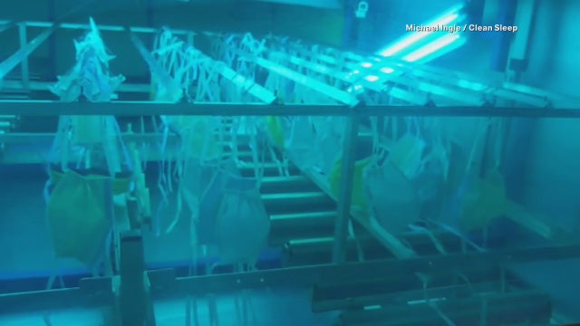 Dallas mattress-cleaning company using its technology to clean N95 masks for reuse