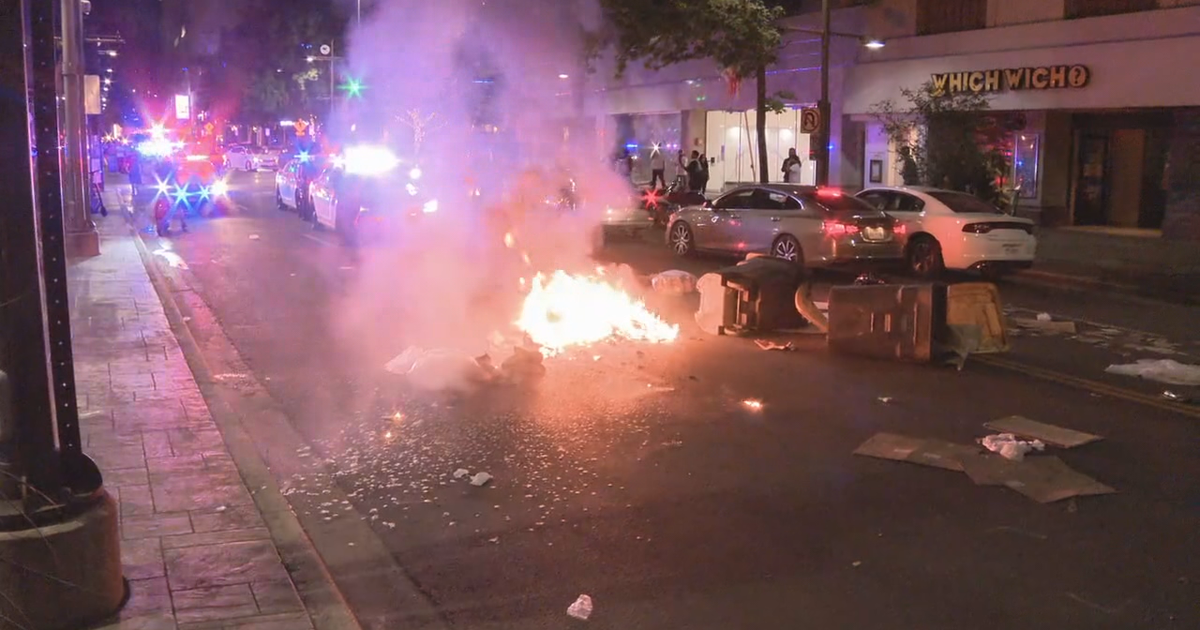 Chaos erupts overnight in Downtown Dallas following protests over ...