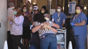 COVID-19 patient released after spending 44 days in a Fort Worth hospital