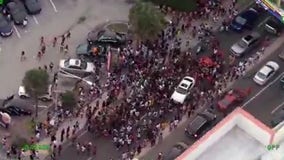 'They're clearly throwing cash at the crowd': Massive crowd spotted in Daytona Beach on Memorial Day weekend