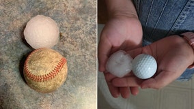 Storms drop large hail, cold front follows for Friday