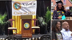 Tennessee dad builds stage in front yard so daughter can have graduation ceremony