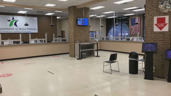 Department of Motor Vehicles offices reopen in North Texas