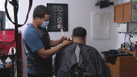 North Texans returning to hair salons, barber shops as they are allowed to reopen