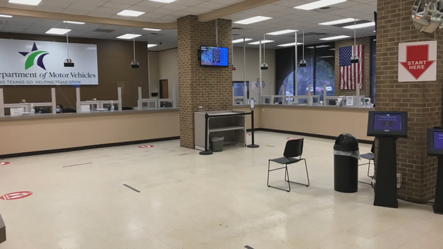 Department of Motor Vehicles offices reopen in North Texas