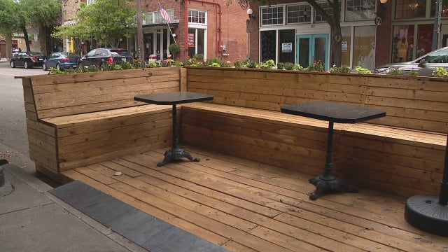 Parklets could help Dallas restaurants seat more people while social distancing