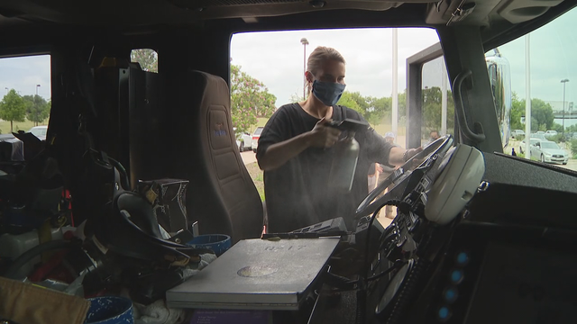 Fort Worth using E-Water to clean police, fire department vehicles