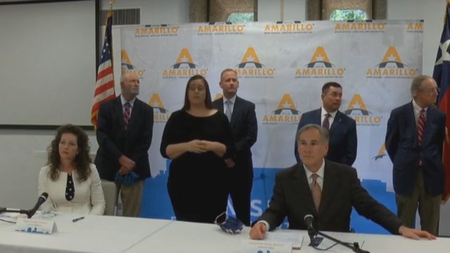 Gov. Abbott: Surge response team successful in slowing spread of COVID-19 in Amarillo
