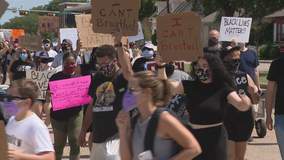 Peaceful protests in honor of George Floyd continue across North Texas