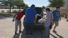 North Texas Food Bank relying on staff members alone after National Guard troops reassigned to handle protests