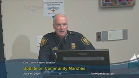 Fort Worth police chief defends police response to citywide protests