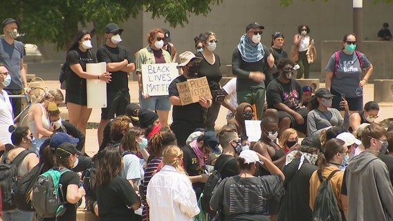 Protesters in Dallas urged to take health precautions during COVID-19 pandemic