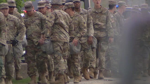 National Guard on standby in Dallas to assist police amidst continued protests