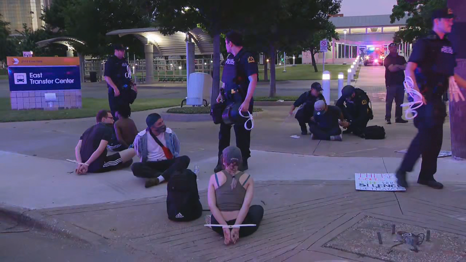 Dallas remains mostly quiet Sunday night after curfew order ...