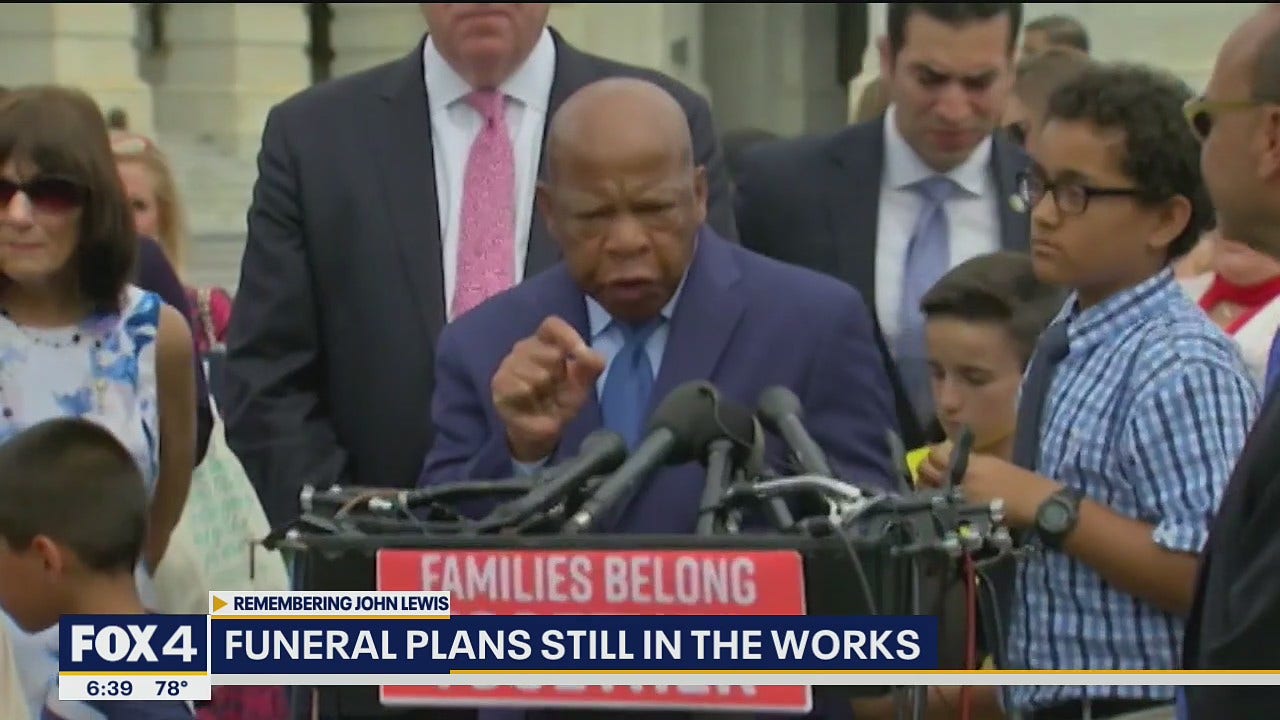 Funeral plans still in the works for Congressman John Lewis