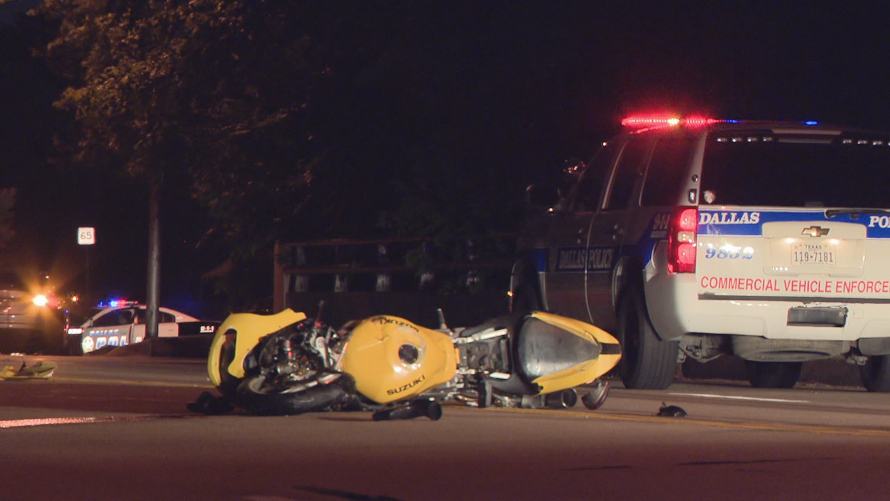 Motorcycle Driver Killed, Passenger Injured In North Dallas | FOX 4 ...