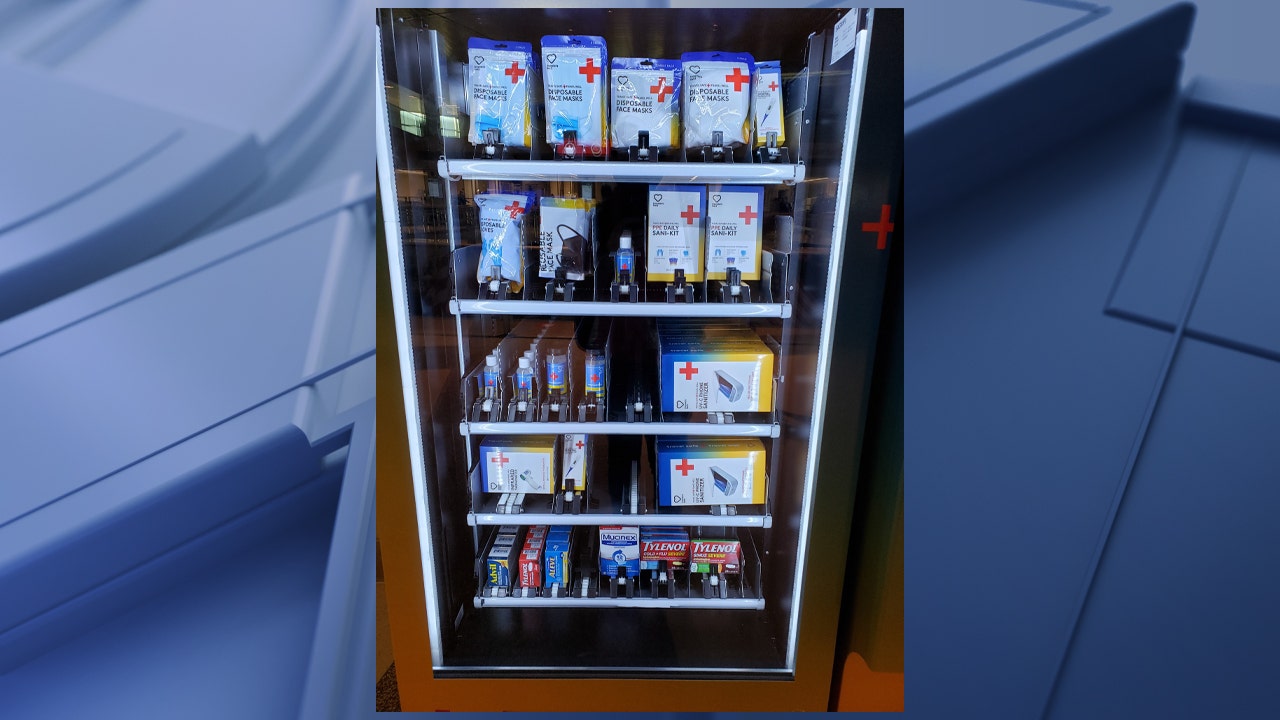 PPE vending machine now available at Dallas Love Field