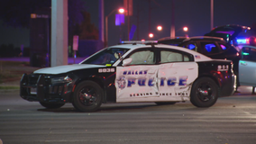 2 Dallas PD officers injured after their vehicle was struck by DWI suspect