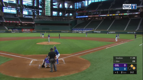 Colorado Rockies beat the Rangers in first exhibition game under new roof