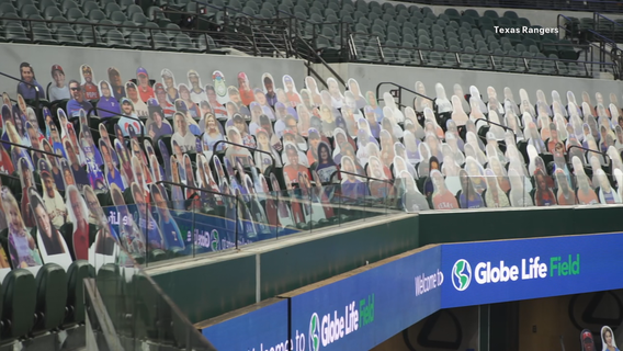 It’s finally opening day for the Texas Rangers at Globe Life Field... with no fans