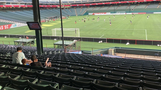 North Texas SC kicks off its 2020 season at Globe Life Park with fans in the stands