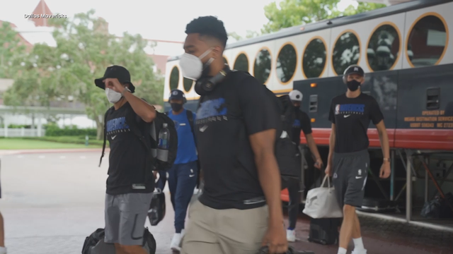 Mavericks arrive in Orlando to get ready for NBA restart